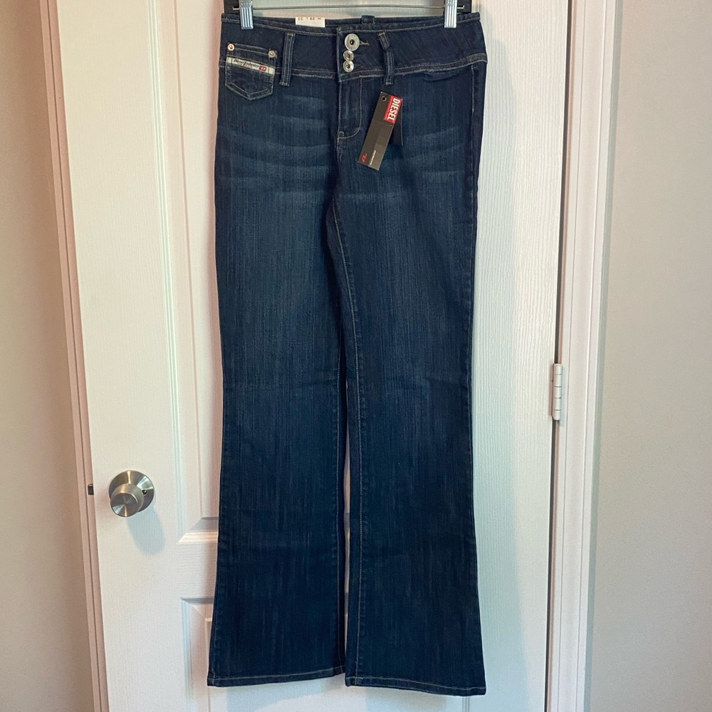 Y2K NWT‎ Diesel X-Turium Dark Wash Straight Leg Jeans